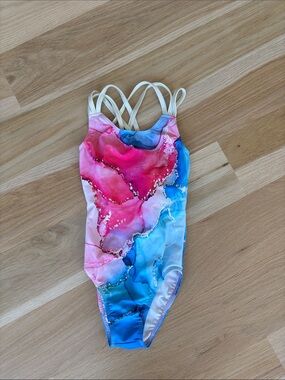 Destira Opalescent Leotard for Little Girls